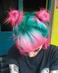 Pin By Aeron Lynn On This Hurr Turquoise Hair Dyed Hair Hair Styles
