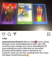 My cards never lie i am a professional tarot card reader with 3 years of experience since 2017. Change Ur Focus My Cards Never Lie Tarot Facebook