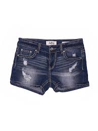 details about daytrip women blue denim shorts 27w