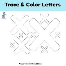 free printable letter x x tracing worksheets kids activities