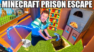 Make sure to use code jacktheripperjm in the item store if you liked the map. Real Life Minecraft Box Fort Prison Escape 24 Hour Challenge Day 5 Escape Prisonandbuilding U Rantv