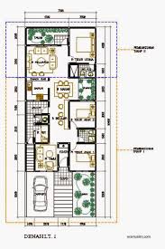 Memperindah desain rumah baik dari segi interior maupun eksterior nah, berlanjut tentang tipe pada desain rumah minimalis 2 lantai. 31 Denah Rumah Minimalis 1 Lantai Ukuran 6x15 Info Baru Rumah Populer