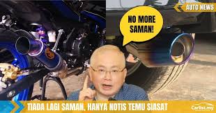 Polis juga ada menemui semula ekzos yang sudah dipotong dan dijual di premis besi buruk serta kedai lerai komponen kenderaan. Tiada Lagi Saman Untuk Kesalahan Ubah Suai Ekzos Hanya Diberi Notis 114 Wee Ka Siong Auto News Carlist My