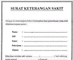 Surat sakit dokter tangerang pdf. Contoh Surat Dokter Surabaya Nusagates