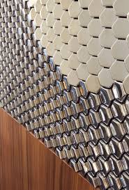 High Gloss Silver Alexander Tiles Giles Miller Studio Wall Design Wall Deco Tile Work