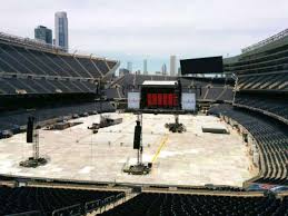 soldier field section 320 home of chicago bears