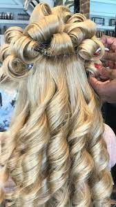 Pin By Mark Thompson On Blonde Hair Styles Curled Hairstyles Curls For Long Hair