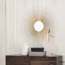 Golden Metal Mirror D 95cm Maisons Du Monde Spiegel Spiegel Versieren Metaal