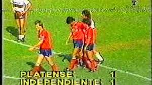 Estadísticas del partido y resultados, 07/31/2021. 29 11 1987 Platense 1 Vs Independiente 1 Youtube