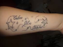 Bildergebnis Fur Tattoo Sterne Mit Namen Kinder Tattoo Sterne Mit Namen Tattoos Namen Kinder Tattoo Sterne