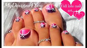 Nowadays, we can see many nail art salons at the corner of the street. Pink Toenail Art Design How To Gradient Pedicure Rozovyj Pedikyur Gradient Youtube