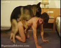 A Dog proffers sexual enjoyment to a Woman - LuxureTV