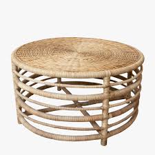 Beacon park wicker outdoor patio coffee table with slat top. Montauk Natural Rattan Coffee Table Shop Tables Dear Keaton