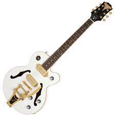 Epiphone Wildkat Royale Pearl White Gold P 90 Semi Hollow Guitar Stopbar Bigsby Epiphone Electric Guitar Epiphone Semi Acoustic Guitar