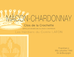Ouvrir une serrure avec un crochet. Macon Chardonnay Clos De La Crochette Heritiers Du Comte Lafon Skurnik Wines