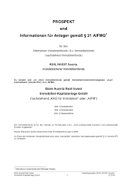 Hiermit gibt die bank austria real invest gmbh bekannt, dass folgende finanzberichte veröffentlicht werden 2