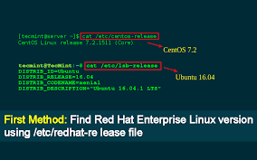 How To Identify What Rhel Version In Linux Command You Are Running