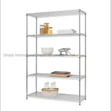 china 5 tier kitchen storage wire