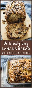 Banana Bread With Chocolate Chips And Walnuts Heres An Easy And Healthy Recipe For Banana Bread With Banana Recipes Bread Recipes Sweet Banana Bread Recipes