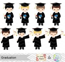 Graduation Boys Clipart Boys Graduate Digital Clip Art Etsy Clipart Boy Graduation Clip Art Digital Clip Art