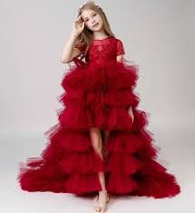 Birthday Dresses For Teens Pin By Brianacruz On Dress Ideazzzz In 2020 Red Flower Girl Dresses Girls Dresses Sleeveless Flower Girl Dresses
