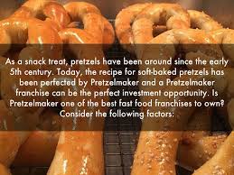 why pretzels are a perfect franchise