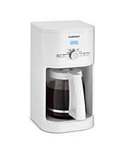 Sipping solo or serving a crowd, it's easy to enjoy the gourmet taste you expect from a cuisinart coffeemaker, and one coffeemaker that does the job of. Cuisinart White Coffee Makers Macy S