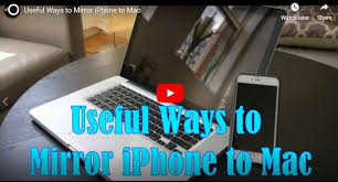 This video shows two ways you can mirror your iphone onto your mac laptop or desktop computer. How To Mirror Iphone To Mac