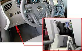 Quality is at the heart of everything we do at carid, so whatever your. Buick Lacrosse 2010 2016 Fuse Box Location Buick Lacrosse Fuse Box Buick