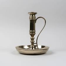 This would be perfect for christmas holiday decorating. Brass Candle Holder With Handle And Drip Tray Black Bough Ludlow