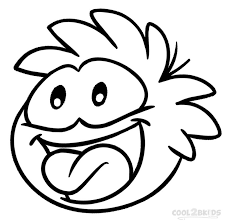 Printable Puffle Coloring Pages For Kids Cool2bkids Penguin Coloring Pages New Year Coloring Pages Coloring Pages