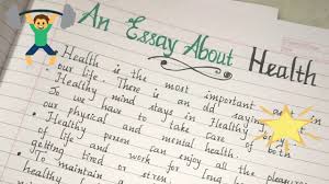 An Essay On Health Why Health Is Wealth Value Of Good Health Good Handwriting Youtube