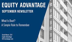 Dette kan omfatte utveksling av en bedrift for en annen eller en eiendomsinvesteringseiendom til en annen eiendom. What Is Boot A Simple Rule To Remember 1031 Exchange Experts Equity Advantage