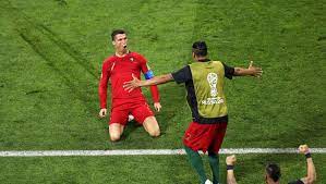 Real madrid teammate nacho took him down as he dribbled in the spain box, and after a. As It Happened Portugal 3 3 Spain Ronaldo Does Ronaldo Things 90min