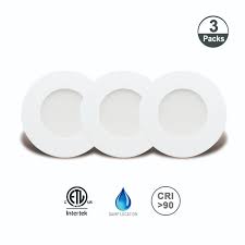 Slim puck 12vdc 3 wide brushed nickel 4000k led light. Led Puck Light Under Cabinet Light Jullison Led Llc