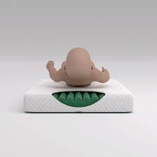 COLCHÓN KIBO LEMUR- Anti plagiocefalia y Anti Asfixia new – Smart Mom