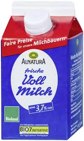 Ab wann vollmilch und milchprodukte. Frische Vollmilch 500 Ml In Bio Qualitat Von Alnatura
