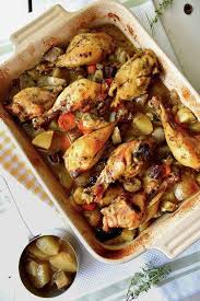 Muslos De Pollo Al Horno Con Verduras Chez Silvia Muslos De Pollo Al Horno Comida Saludable Pollo Comidas Con Pollo