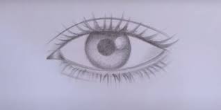 Рисунок глаза карандашом