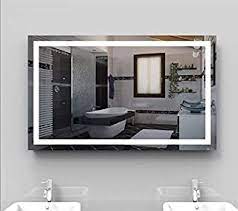 Krugg led bathroom mirror 24 inch x 36 inch, lighted vanity mirror includes defogger & dimmer, wall mount vertical or horizontal. Amazon Com 60 Inch Mirror Bathroom