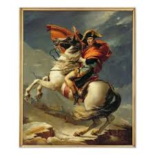 Napoleon Crossing The Alps On 20th May 1800 Poster Zazzle Com David Painting Art History Napoleon
