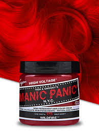 Hair dye legends, tish and snooky are pros at keeping their manic panic colour vibrant. Amazon Com Manic Panic Wildfire Red Hair Dye Classic Chemical Hair Dyes Beauty
