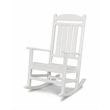 Polywood Presidential Hdpe Rocking Chair With Slat Plastic Rocking Chair Rocking Chair Outdoor Rocking Chairs