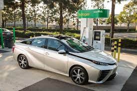 The toyota certified used mirai fuel cell vehicle (fcev) is powered by hydrogen, its only emission is water, and never needs to be plugged in. Toyota Mirai Hydrogen Fuel Cell Vehicle Makes East Coast