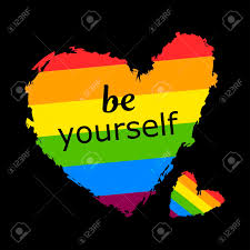 The first is a rainbow band which is instantly recognisable, while the second one is a nike pride edition sport band. Be Yourself Lgbt Heart In Vector Format Rainbow Heart Lgbt Royalty Free Cliparts Vectors And Stock Illustration Image 137846309