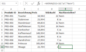 In diesem einfachen beispiel soll excel ein „ja ausgeben, wenn in der zelle b3 oder in der zelle c3 versucht habe ich es über eine verschachtelte wenn funktion mit oder und und und ohne^^. Excel Wenn Dann Funktion Am Beispiel Einfach Erklart Ionos