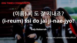 Check spelling or type a new query. 13 Ucapan Salam Dalam Bahasa Korea Yang Bisa Kamu Hafal