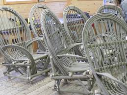 A Weekend Class Making Bent Willow Chairs With Ken Workowski At Sievers School Of Fiber Arts Twig Furniture Willow Furniture Wood Crafts