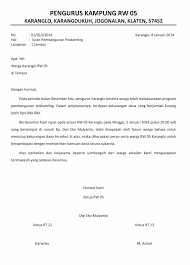 Tutorial surat undangan kerja bakti yang baik dan benar. Contoh Surat Sumbangan Sukarela Contoh Surat