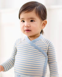 Ecru & North Air Layette Bodysuit